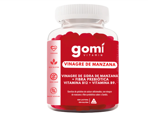 Gomi vitamina/ vinagre de mazana 👩🏼⚕️