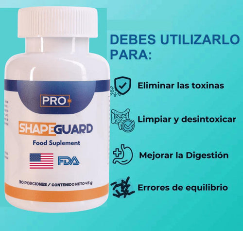PROSHAPEGUARD 💊Elimina toxinas acomuladas en tu cuerpo 👩🏼⚕️ ✅