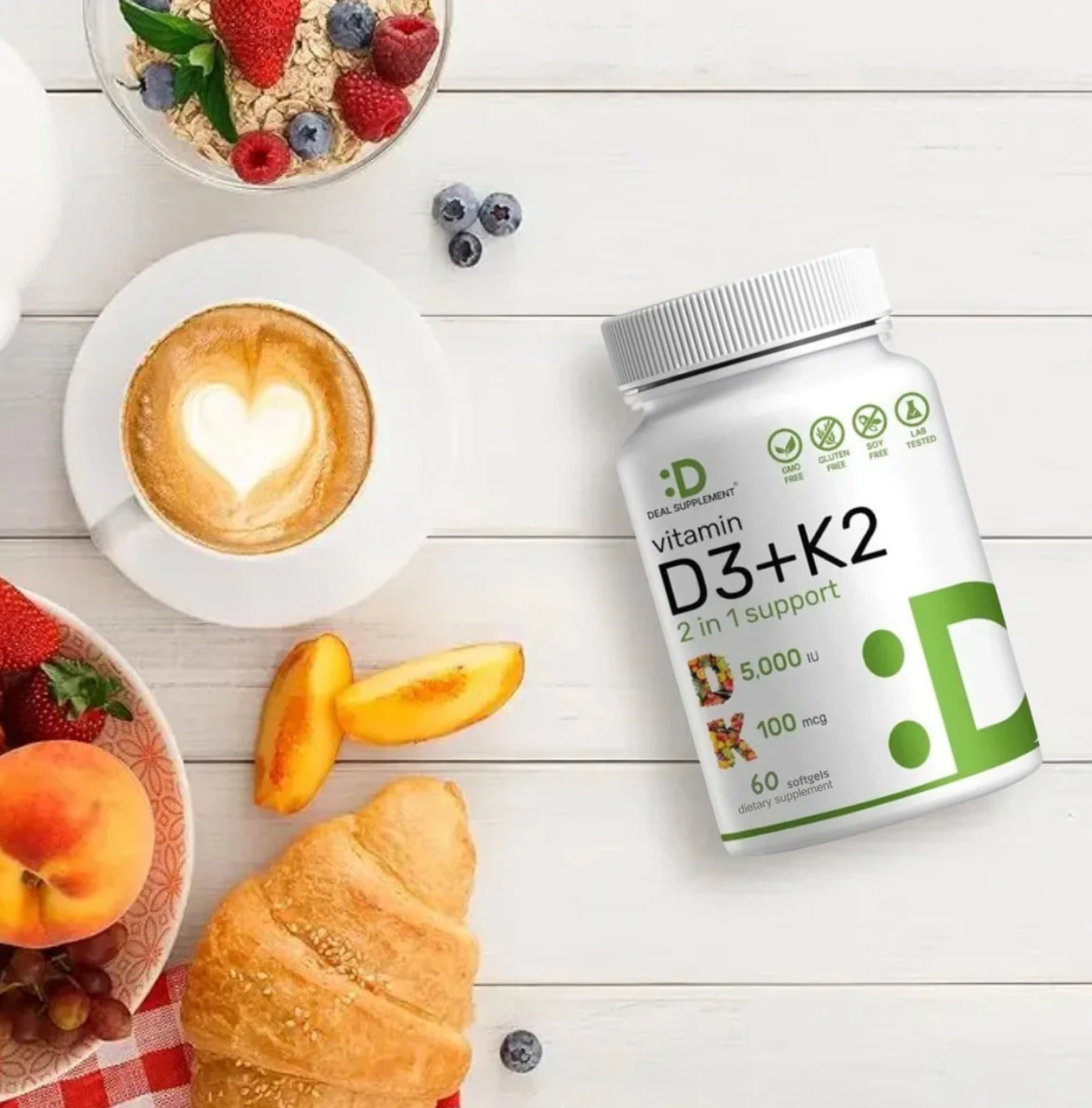 Suplemento de vitamina D3K2  OFERTA 2X1✅ 👩🏻‍⚕️