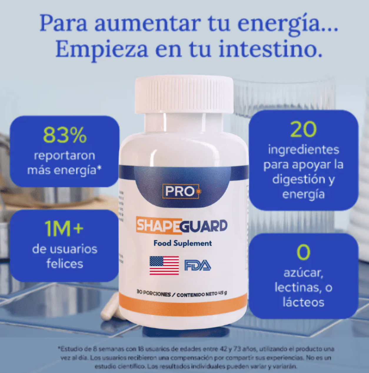 PROSHAPEGUARD 💊Elimina toxinas acomuladas en tu cuerpo 👩🏼‍⚕️ ✅